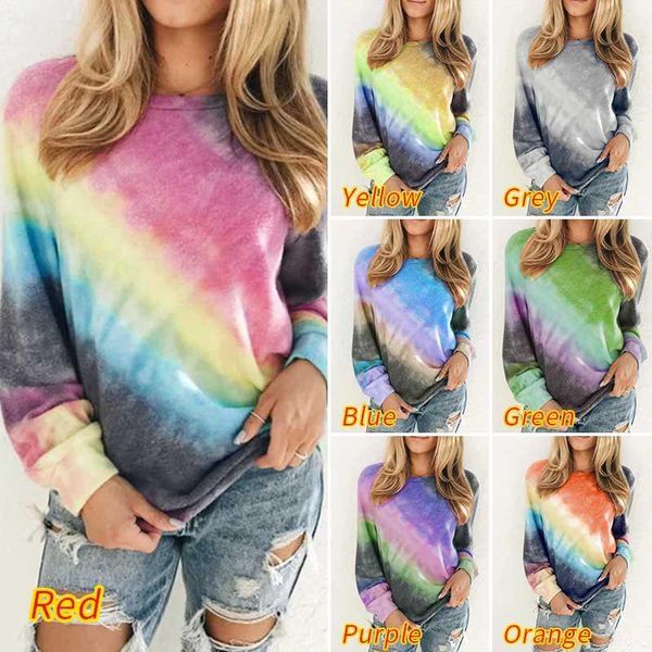 

women loose blouse 2021 autumn color printed long sleeve shirt fashion spring o-neck oversized tunic casual party blusas 7, White