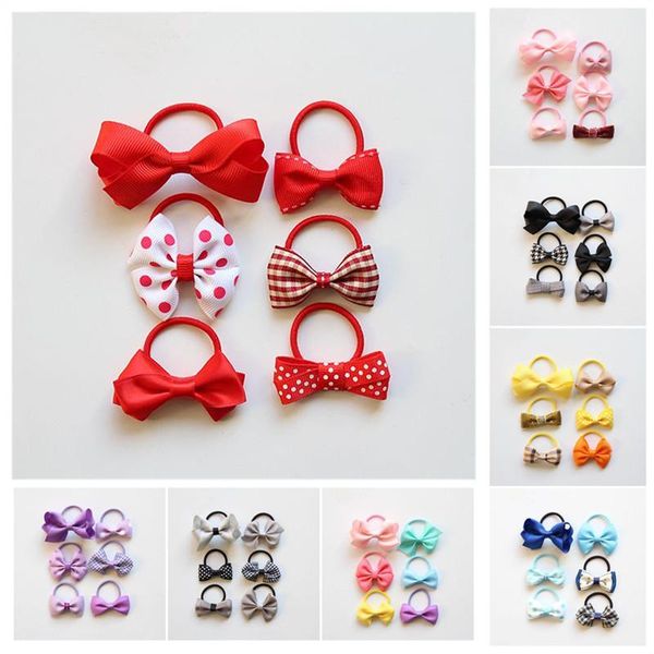 

hair accessories 5set/lot kids clip set girl cute bands bow headwear hairpins cartoon band headdress, Slivery;white
