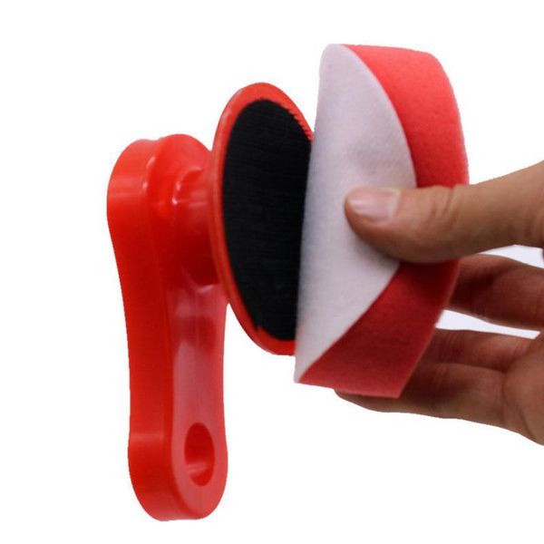 

car cleaning sponge handle 3 waxed cotton car beauty tools manual polishing waxing sponge manual waxing handle h jllvxs