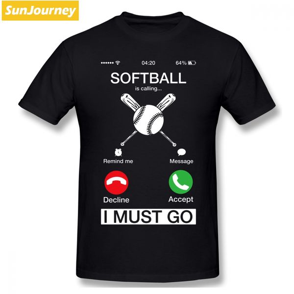 

softball is calling i must go men t shirt pop tv 4xl 5xl 6xl cotton crewneck short sleeve brand-clothing sport hooded sweatshirt hoodie