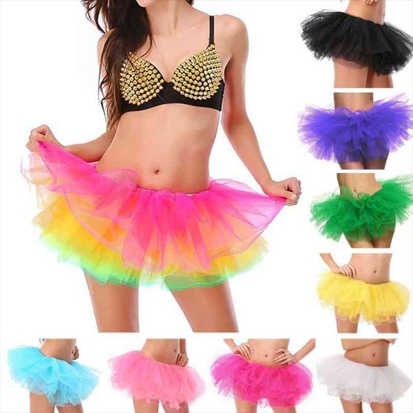 

female tutu skirt 5 layered tutu mini ball gown skirt women ladys tulle princess party skirts club short, Black