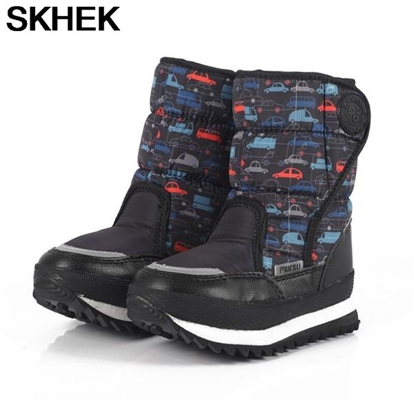 

skhek winter new girls boots warm cotton boots princess long children' shoes kids in the boots 3 4 5 6 7 8 9 10 11 12 year old 1028, Black;grey