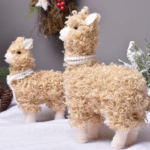 

hhb7a window cashmere cute alpaca l decorations l christmas decorations cashmere doll cute alpaca doll dollgift dolldoll decoration w