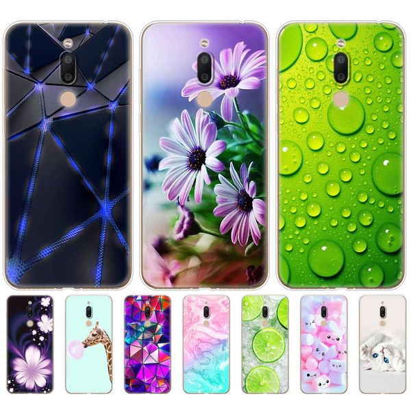 

5.7 inch silicon soft tpu back shell for fundas meizu m6t case cover m6 t m 6t m811h phone cases