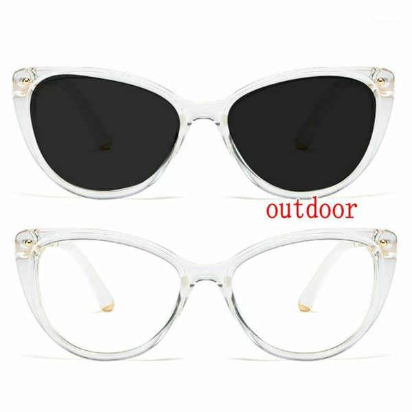 

2020 progressive multifocal glasses transition sunglasses pchromic reading glasses men points for reader near far sight nx1, White;black