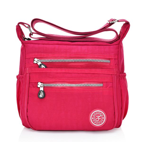 

2020 new women's fashion nylon waterproof handbag simple messenger shoulder bag female crossbody bags
