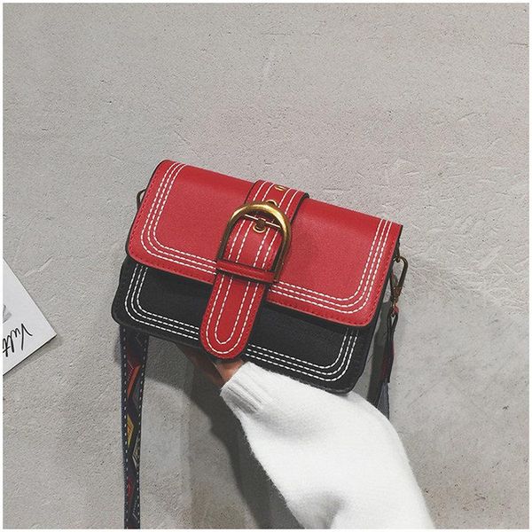 

women fashion small flap patchwork bag women pu leather flap bags crossbody shoulder messenger bag female a41-63