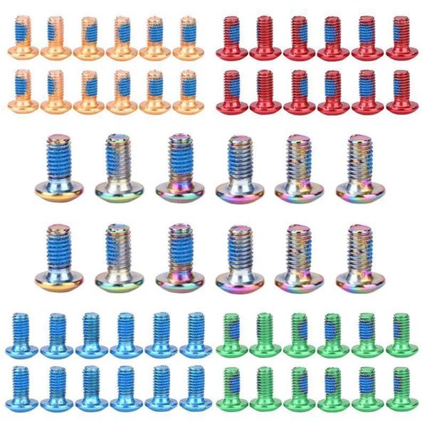 

water bottles & cages 12pcs m5x8mm disk brake rotor bolts t25 bike bottle holder cage screw1