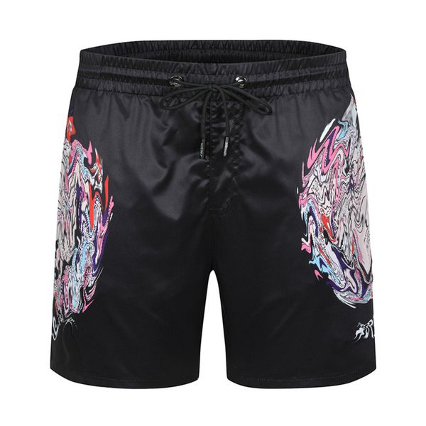 

2022 summer mens swim short spring letter printing jogging quick drying board beach swimwear basketball shorts men clothing pant with elasti, White;black