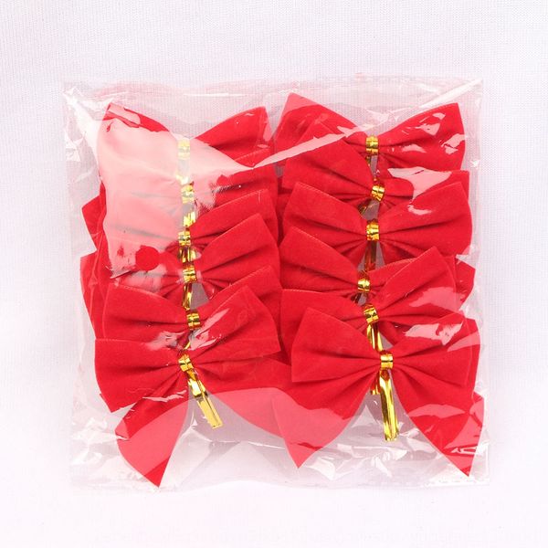 

украшение красный стекаются маленькие butterflyaccessories butterflybow дерева рождественский орнамент кулон красный стекаются небольшой кул