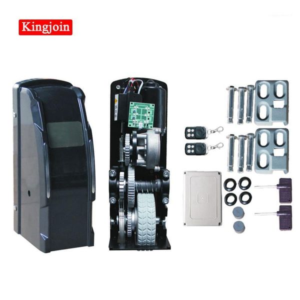 

fingerprint access control style 220v good quality automatic electric swing gate opene1