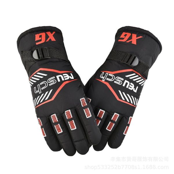 

ski gloves winter snow boarding motorcycle everyday skiing waterproof anti-cold warm sportswear thermal