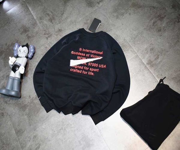 

fashion men tracksuit 20aw new training suit fashion stylish mens clothing desingers casual style sport set long sleeve black -2xl, Gray