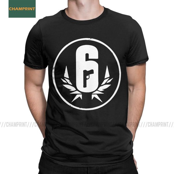 

men's rainbow six siege casual tees short sleeve tom clancy game crewneck clothing new arrival sport hooded sweatshirt hoodie men t shi