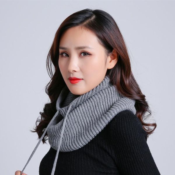 

девушки зимняя шерсть вязаная шапка beanie женщины шарф skullies шапочки зимние шапки для женщин мужчин cap твердая bonnet маска марка hat j, Black;white