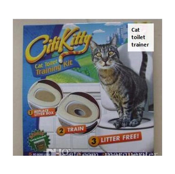 

citi kitty pet toilet trainer puppy cat toilet litter trainer cat training kit drop shi jllpzi mx_home
