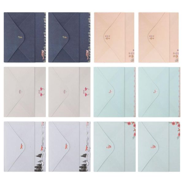 

54pcs a5 letter writing paper stationery lovely letter paper envelope set