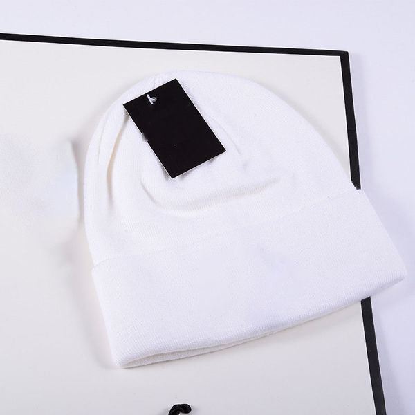 

2020beanies winter knitted hat letters embroidered label cap hat for woman warm solid color men custom acrylic outdoor bonnet hat, Blue;gray