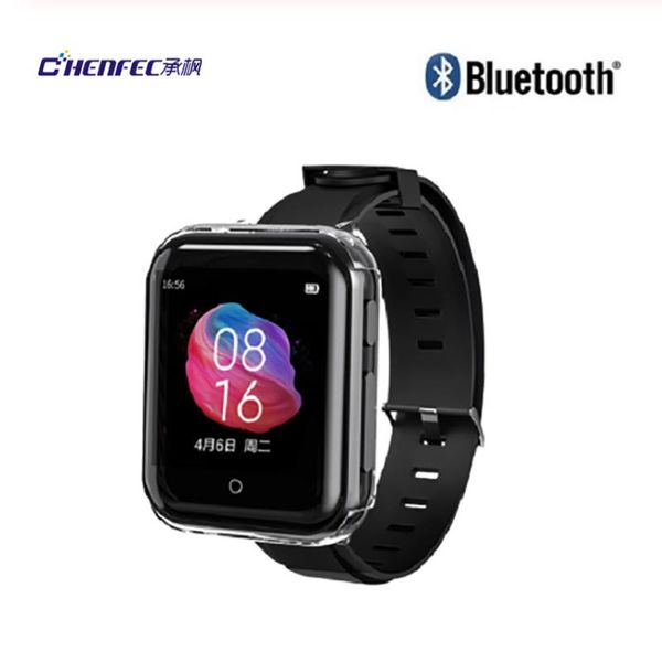 

mp3 player ruizu bluetooth m8 detachable full touch screen 16gb wearable music player, support fm radio, recorder, video