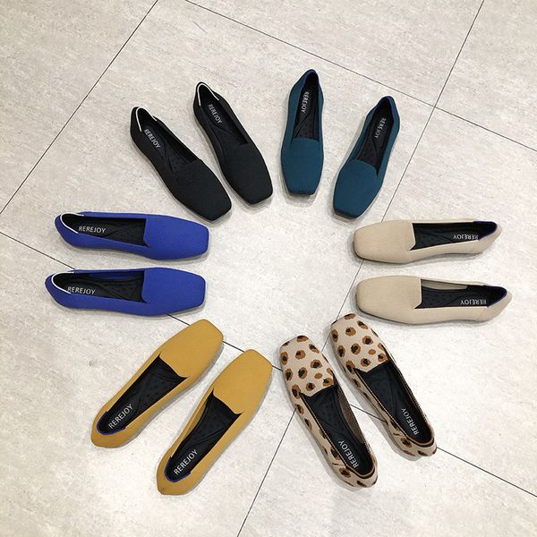 

shoes pu flat shallow rubber basic shoes rubber basic shallow pu, Black;white