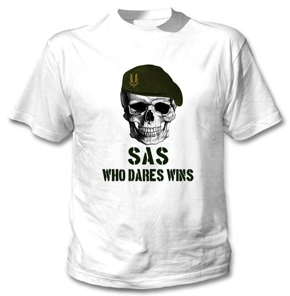 

2019 new summer men fashion sas british special forces new cotton white hoodie designers t shirts sweatshirt