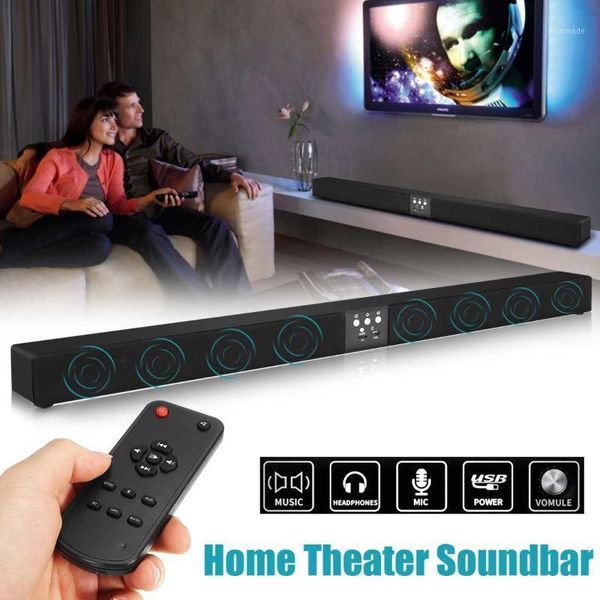 

soundbar wireless bluetooth speaker 108cm tv sound bar mp3 3d stereo surround home theater system wall mountable1