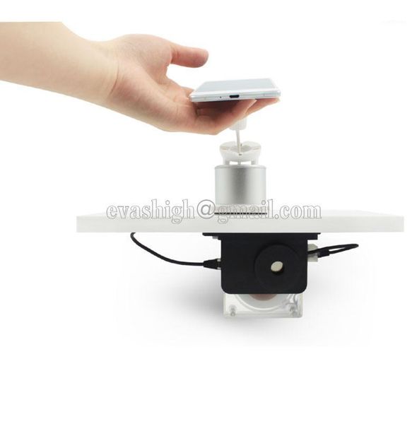 

alarm systems 10x deluxe mobile phone secure stand tablet anti-theft display holder cell security burglar system for retail store1