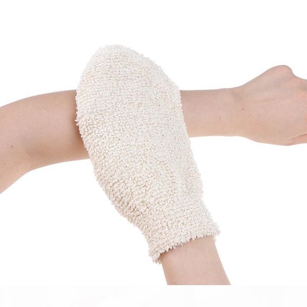 

new bath gloves exfoliating skin wash foam towel massage shower scrubber hemp body cleaning towel sponges 1pc