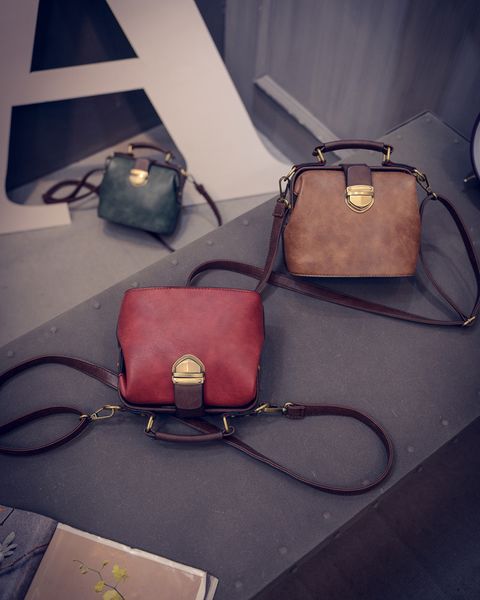 

hbp mini bag 2020 new fashion-compatible retro leather handbag one-shoulder cross body bag2104