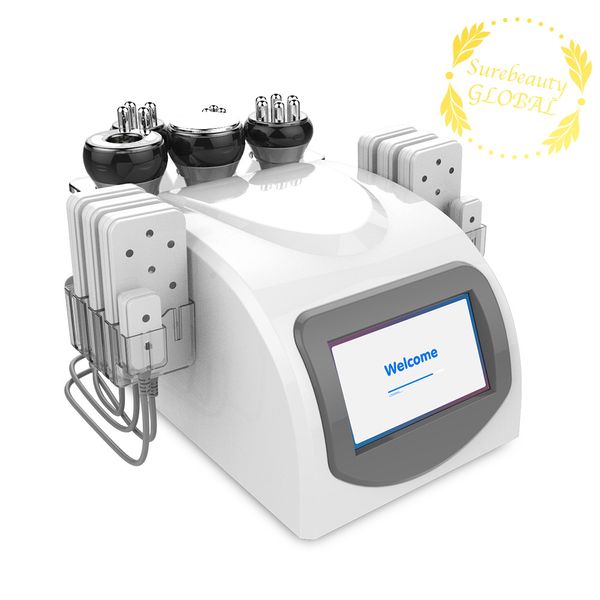 Ultrason Vakum Emme Lazer Ağırlığı Makinesi Vücut Zayıflama Kavitasyon RF Ağırlık Azaltma LLLTLaser Anti-Aging Lenfatik Drenaj Spa Ekipmanları