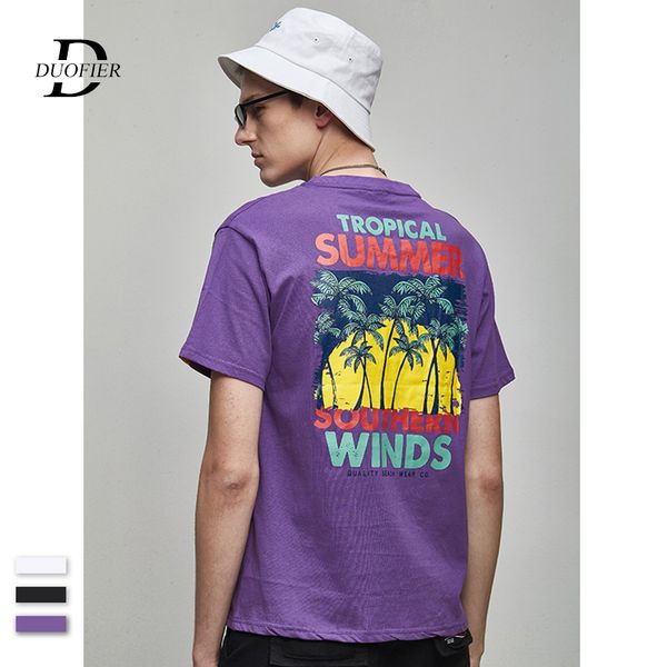 

men casual tees 2019 new brand pattern printing loose couple short sleeved t shirts male fashion streetwear t-shirt cotton, White;black