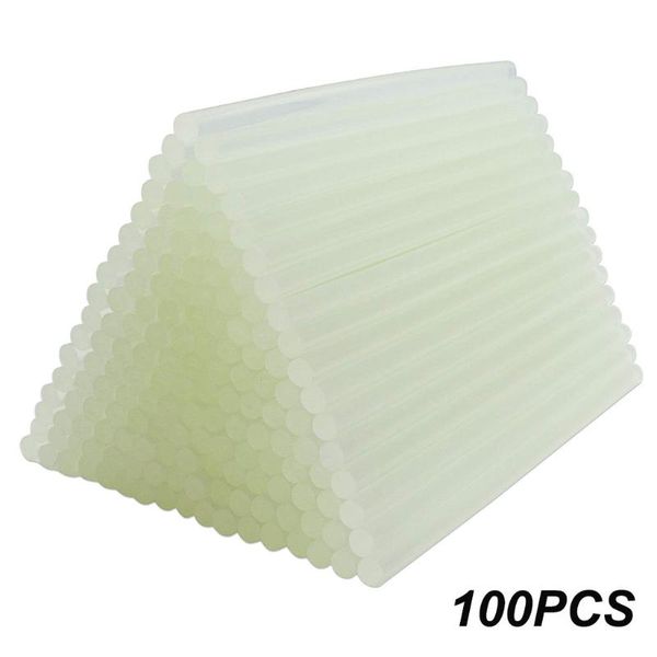 

100pcs melt glue sticks 7x180mm for craft transparent electric glue gun product repair tool accessories car #t1g