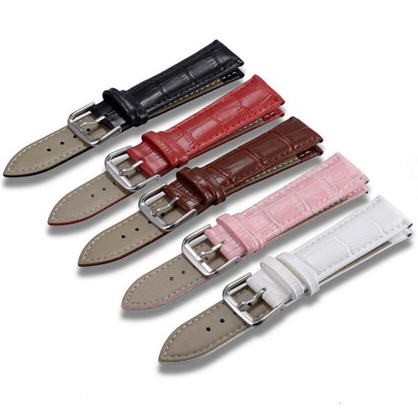 

bands classical genuine leather watch straps waterproof wristband for men and women 14mm 16mm 18mm 20mm