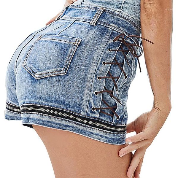 

new arrival summer shorts women denim jeans night club ladies bar sea beach costumes1, Blue