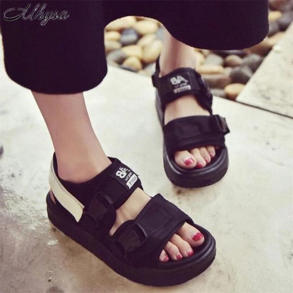 

mhysa 2020 women fashion platform sandals women flat heels shoes casual canvas shoes summer zapatos mujer woman sandals #ru80