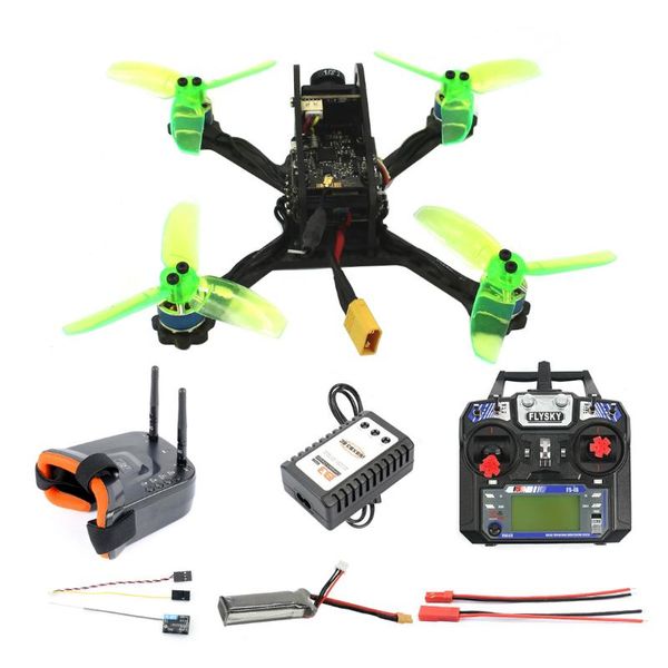 

drones rtf fpv racing drone 135mm mini f3 osd 2s rc quadcopter 10a 7500kv brushless 2.4g 6ch bnf combo set 1200tvl hd camera
