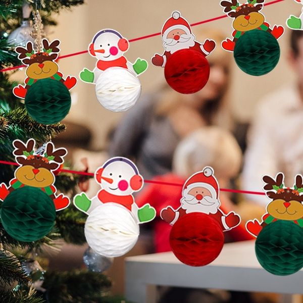 

nq2vg ball layout paper decoration and decoration site drawing brace christmas supplies snowman claus santa paper site pull flower abfhh