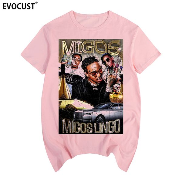 

migos quavo hip hop rap t-shirt cotton men t shirt new tee fashion sport hooded sweatshirt hoodie