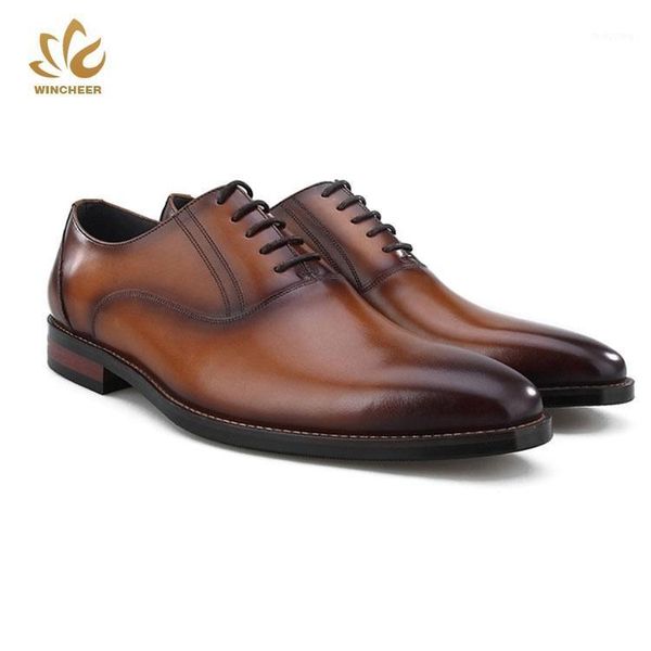 

wincheer 2020 oem custom multiple colour fashion business classic black dress shoe leather formal men shoes custom design1