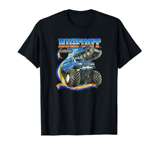 

bigfoot truck the only master truck funny black t-shirt s-3xl casual tee tshirt sport hooded sweatshirt hoodie