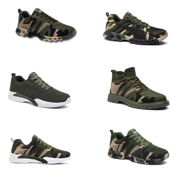 

2020 no-brand ale designer shoes men women running shoes camouflage army green outdoor trainer siez 36-44 style 3016, White;red