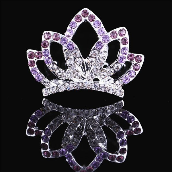 Crystal Crown Tiara pente