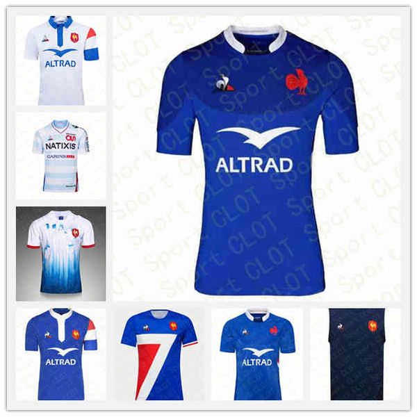 

france new style 2020 2021 super rugby jerseys 20 21 france shirts rugby maillot de foot french boln rugby shirt size s-5xl, Black;gray