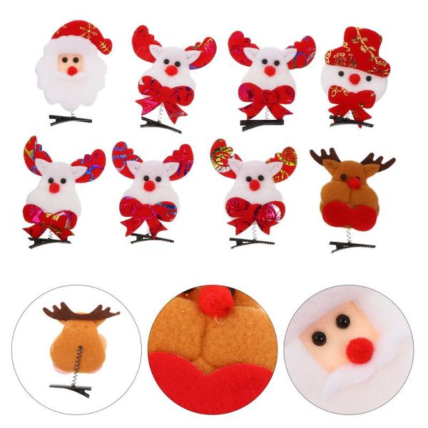 

15pcs barrettes festival creative party spring hair clips headdress
