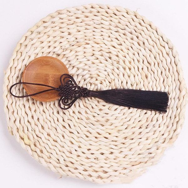 

10 шт. love heart chinese knot tassels diy подвеска ювелирные изделия главная текстильная занавеска одежда для одежды швейное макраме украше