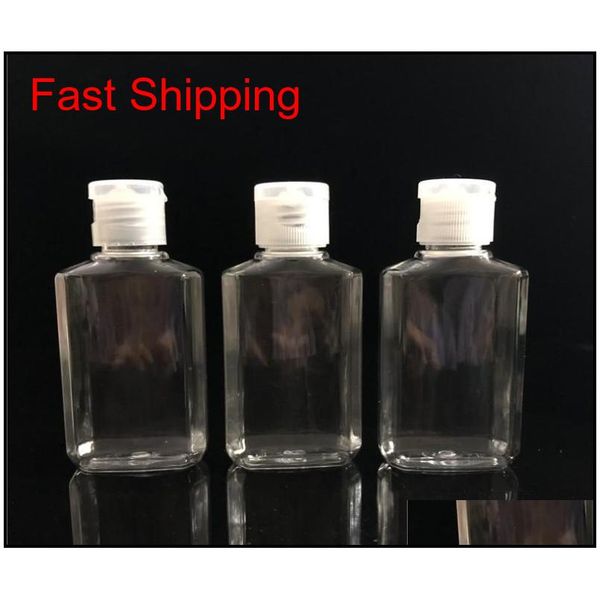 

60ml empty hand sanitizer gel bottle hand soap liquid bottle clear squeezed pet qylmvr toys2010