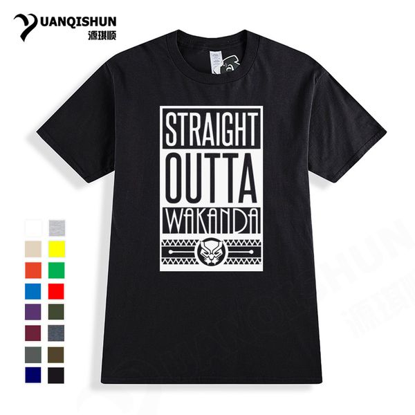 

2018 new fashion straight outta wakanda black panther hombre men's parody civil war tshirt homme punky hooded sweatshirt hoodie men t s