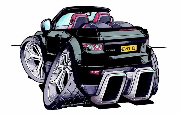 

sport 2019 summer clothes british classic car fans evoque convertible black white printed koolart cartoon white custom t shirts online