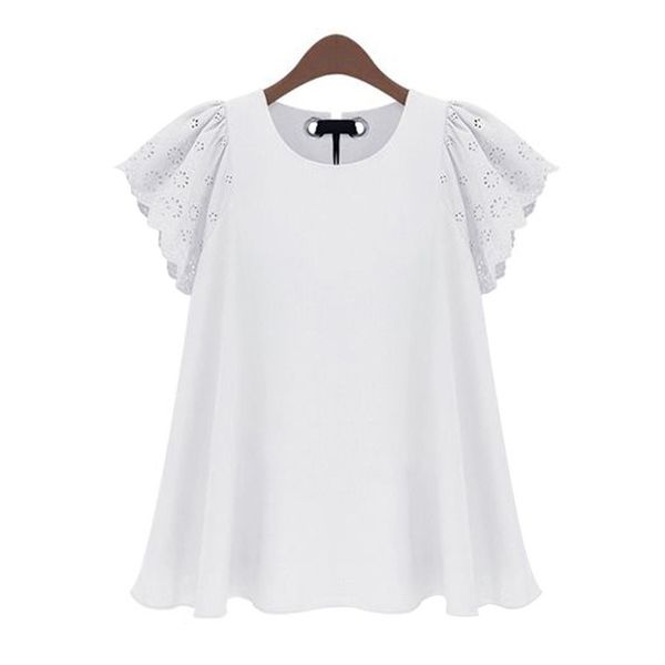 

2020 summer new large flying sleeve women's t-shirt jr7068, Black;gray