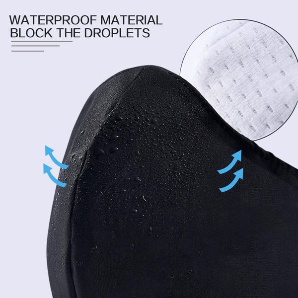 

1pc cotton black reusable washable cycling dustproof mask seamless children for mascarillas mouth face kid camp wmtuec xhhair